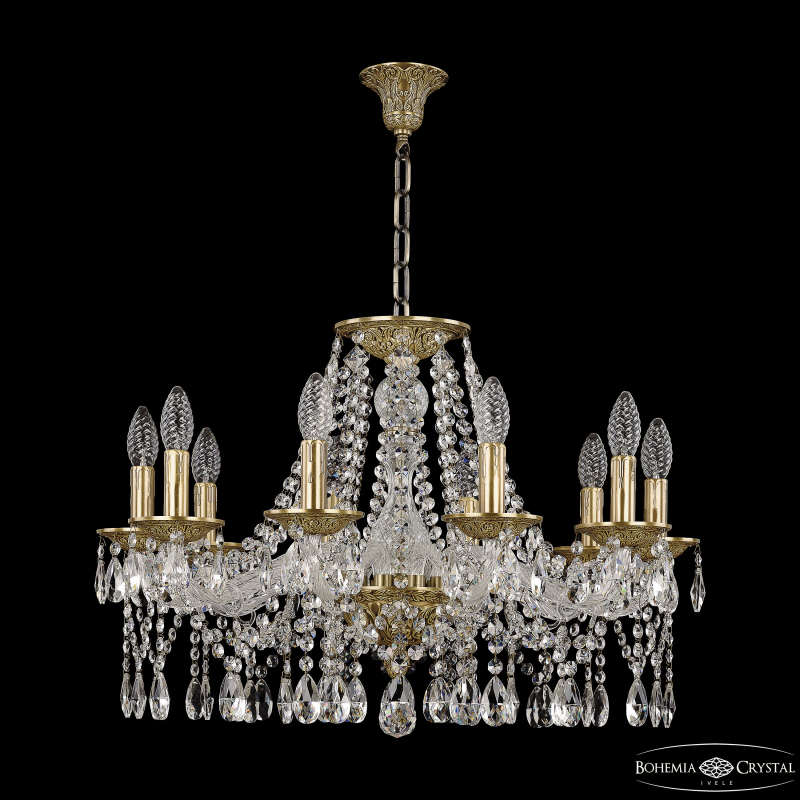 Подвесная люстра Bohemia Ivele Crystal 16213/10/240 FP