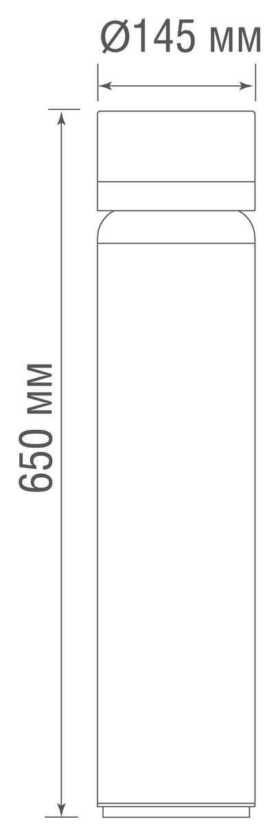 Ландшафтный светильник Donolux Solo DL20501W6DG 650