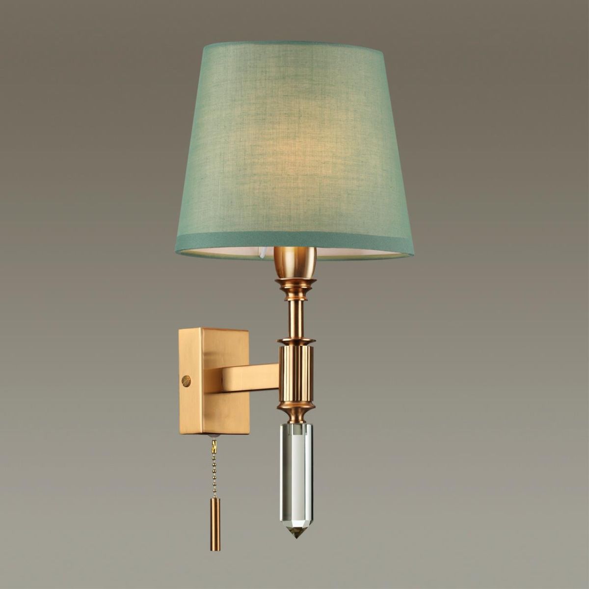 Бра зеленое Odeon Light London 4887/1W