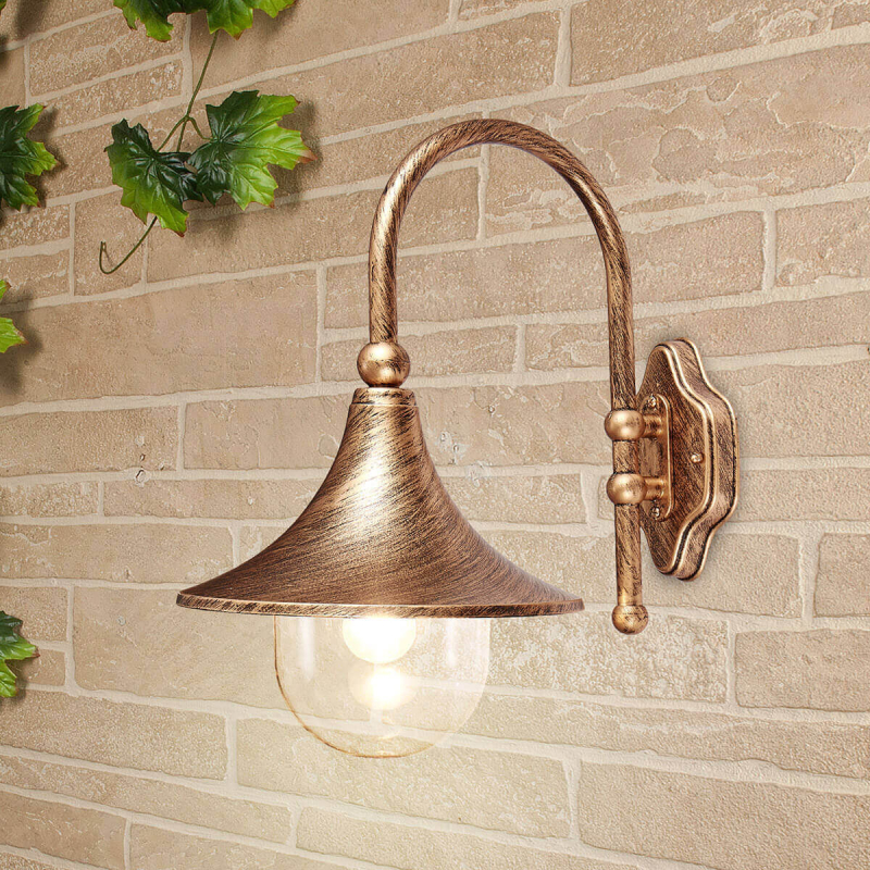 Уличный настенный cветильник Elektrostandard Saga D GL 1020D 4690389115578