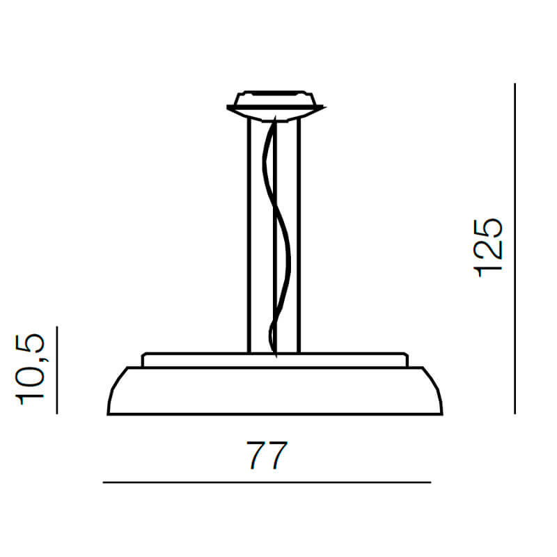 Подвесная люстра Azzardo Biscotto 77 AZ0563