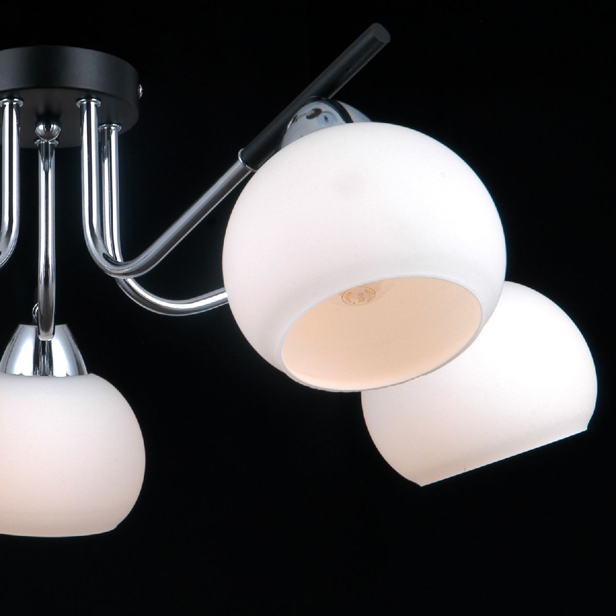 Потолочная люстра Illumico IL0713-5CSQ-24 BK CR LIBRA