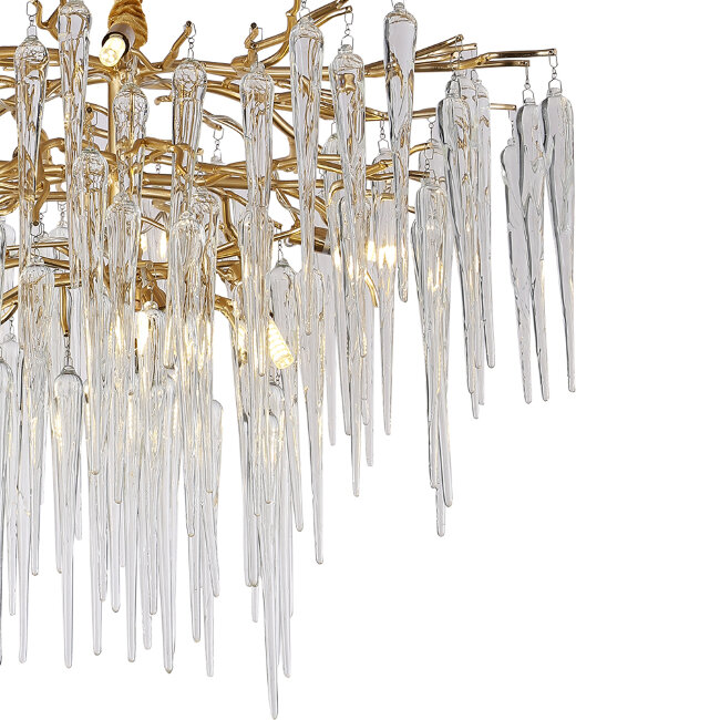 Подвесная люстра Lumien Hall Emelin LH3066/10P-GD-CL