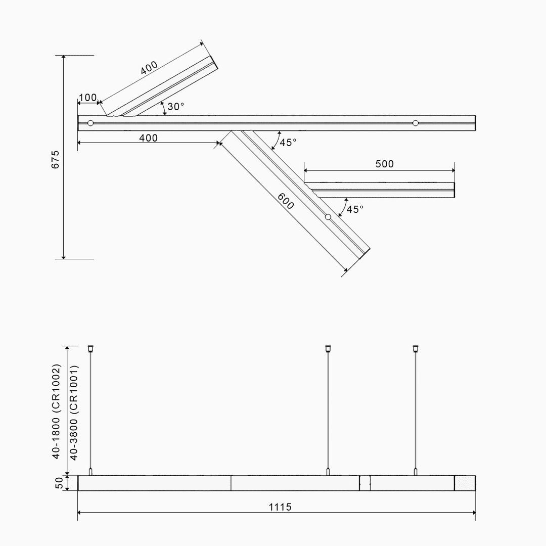 Подвесной светильник DesignLed Tree-B-5050-WW 002934