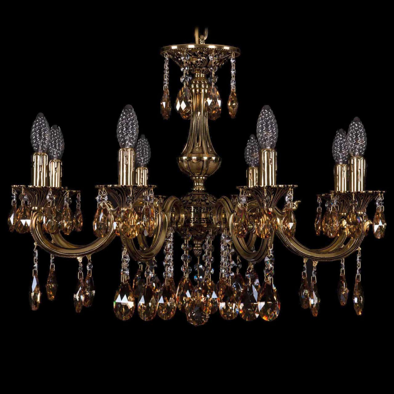 Подвесная люстра Bohemia Ivele 1702/8/250/A/GB/K721