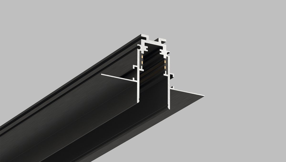 Шинопровод магнитный Luminotti Genesis L.399.2M.BK