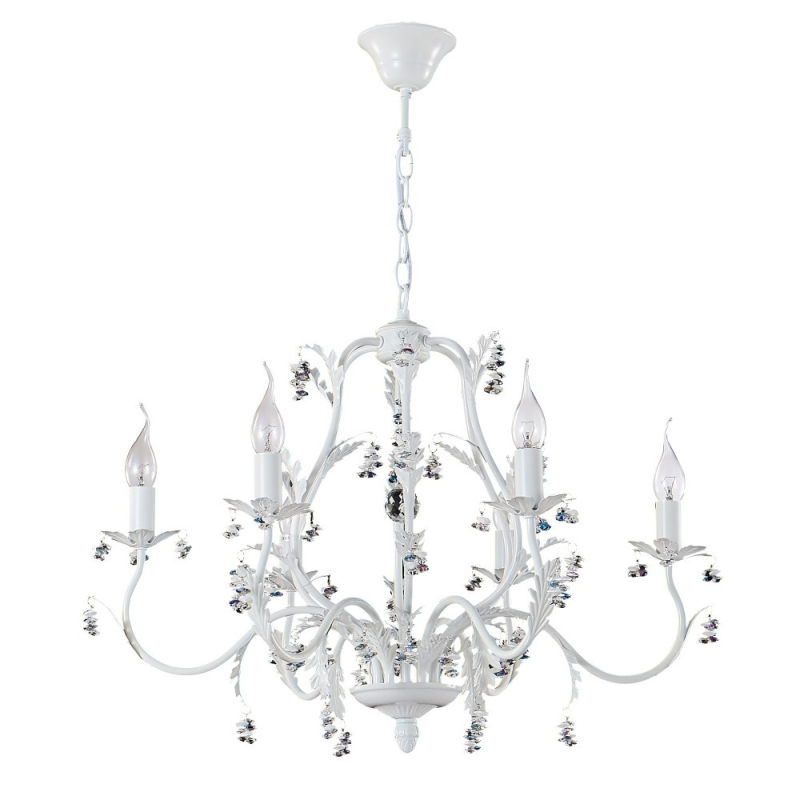 Подвесная люстра Crystal Lux CRISTINA SP6 WHITE