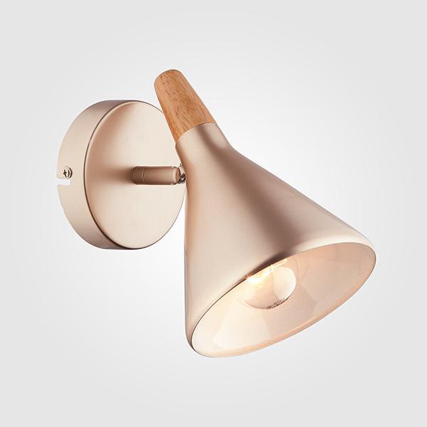 Спот Eurosvet Amadeo 70050/1 перламутровое золото