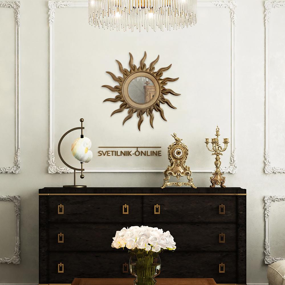 Зеркало Солнце Garda Decor 94PR-21901-V