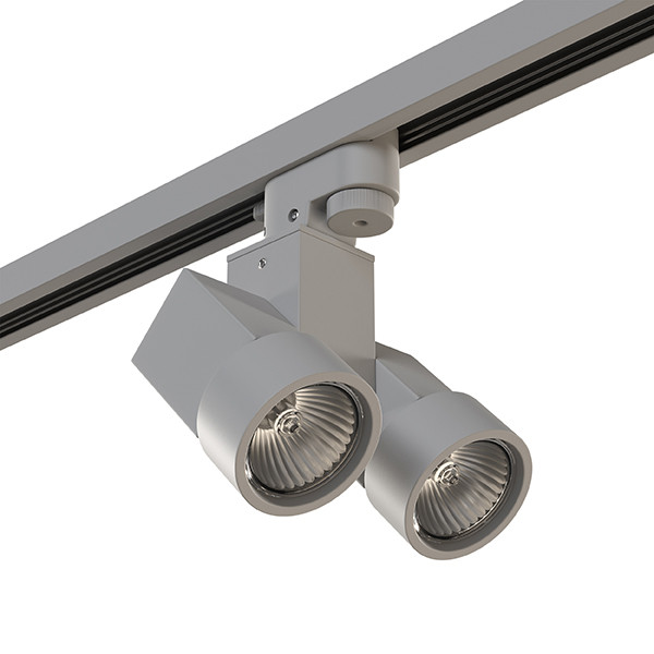 Трековый светильник Lightstar Track 1 gray A1T051030