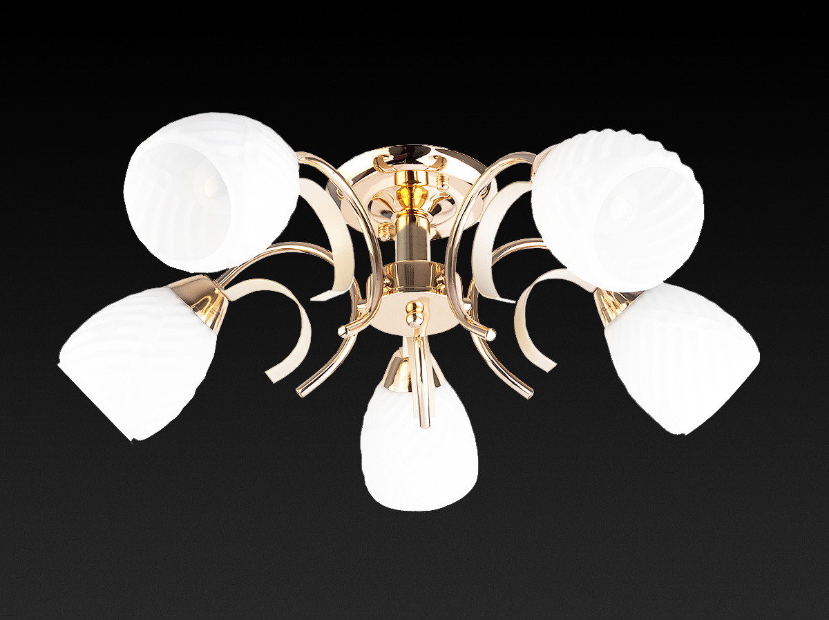 Потолочная люстра Toplight Lenore TL3530X-05FG