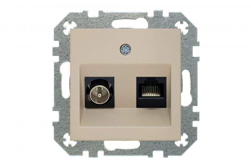 Розетка TV RJ45 Liregus Retro 29-135