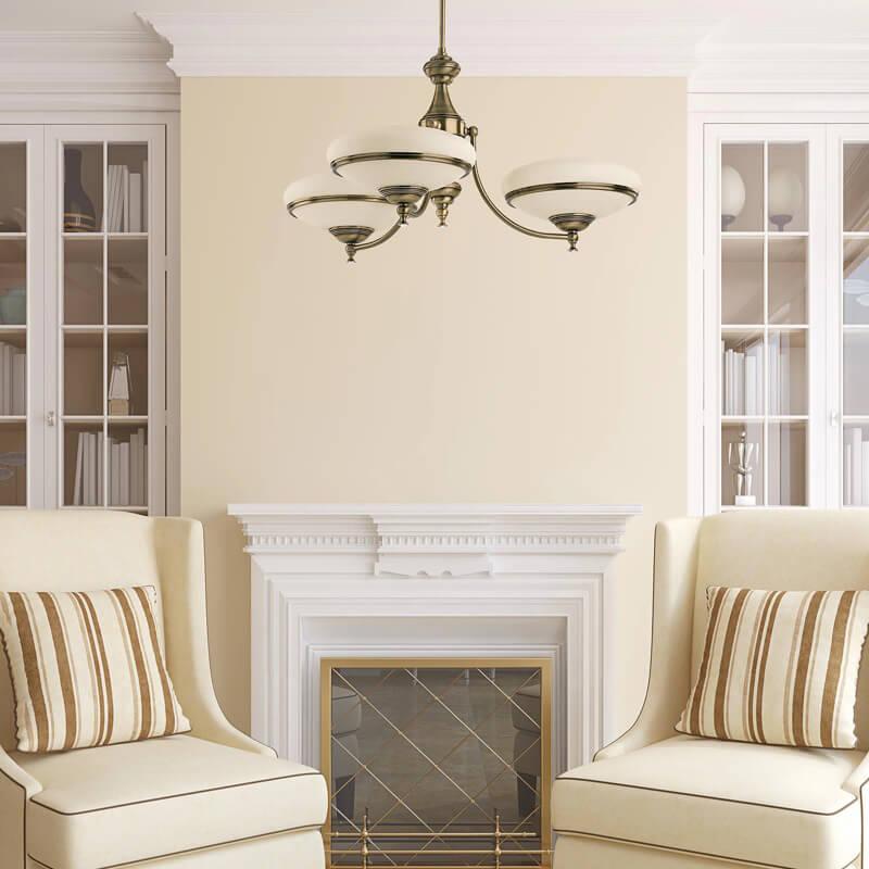 Подвесная люстра Kutek San Marino Swarovski SAN-ZW-2(P)SW