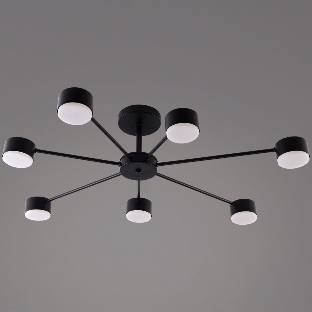 Люстра на штанге Reluce 03735-0.3-07 BK GX53