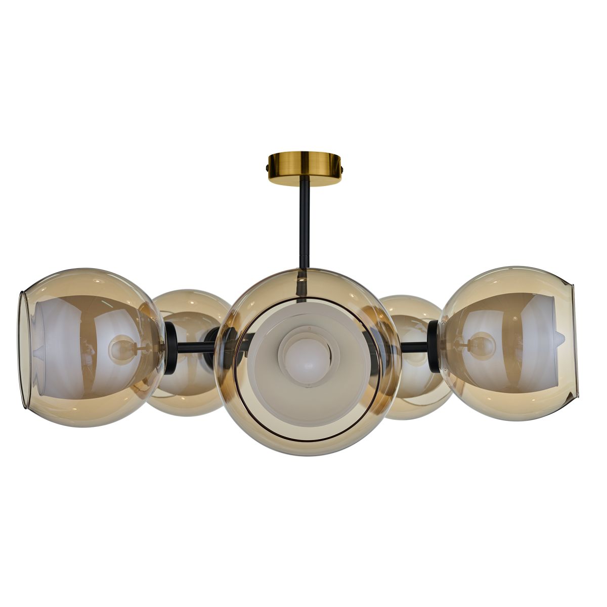 Люстра на штанге 33 Идеи CHN800S.05.17BL.PA-S12AM