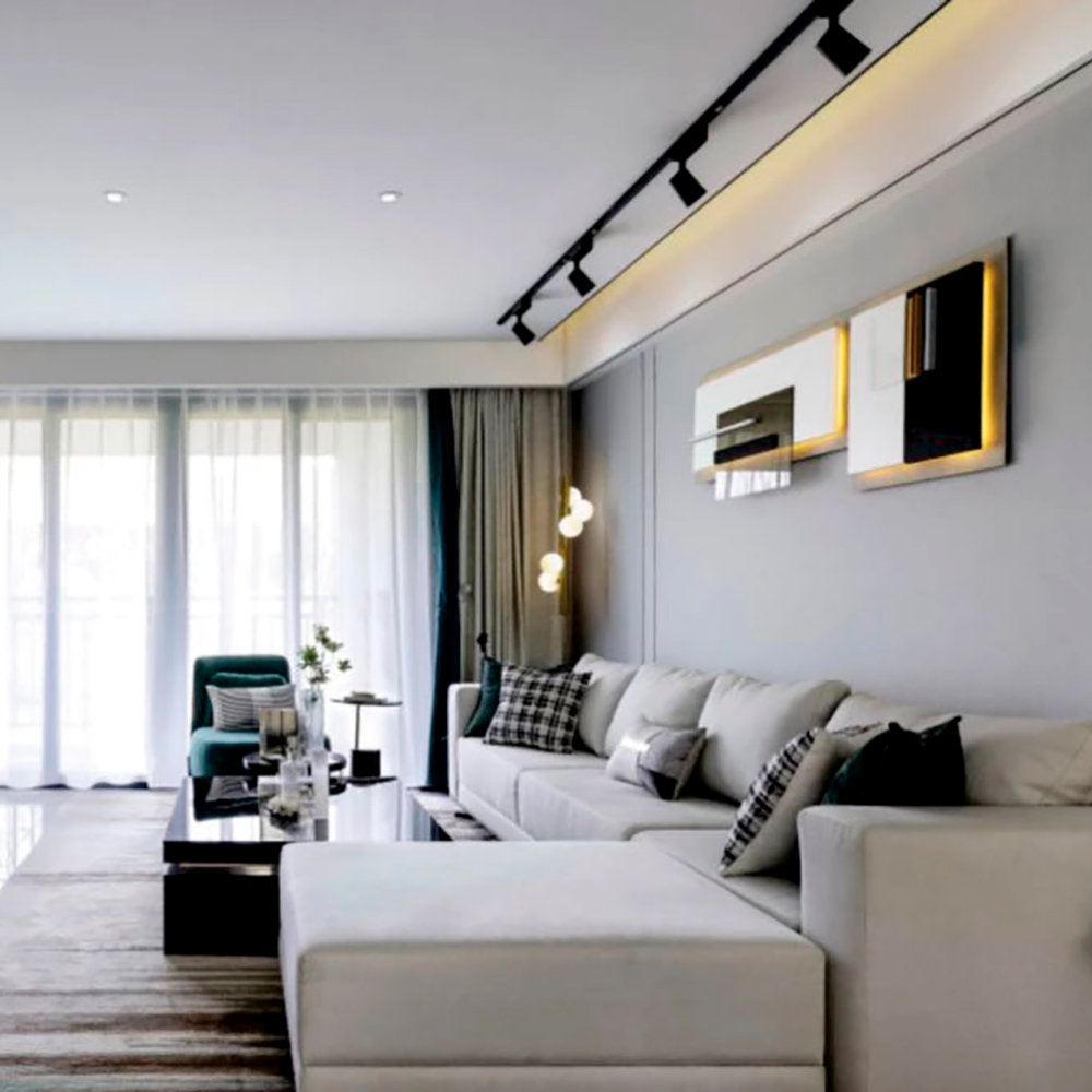 Трековый однофазный светильник Feron AL182 48938