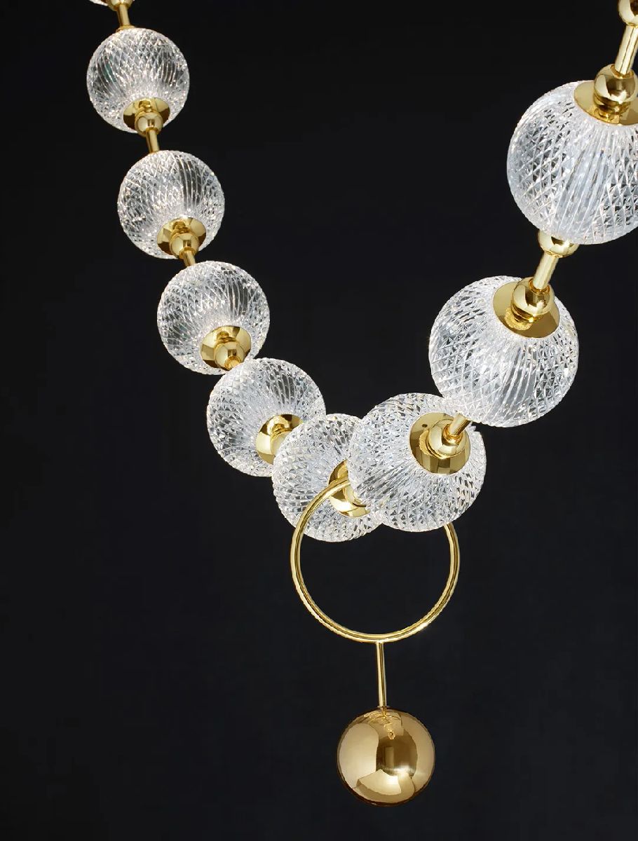 Подвесная люстра DeLight Collection Elliot Diamante MD20001012-11A gold