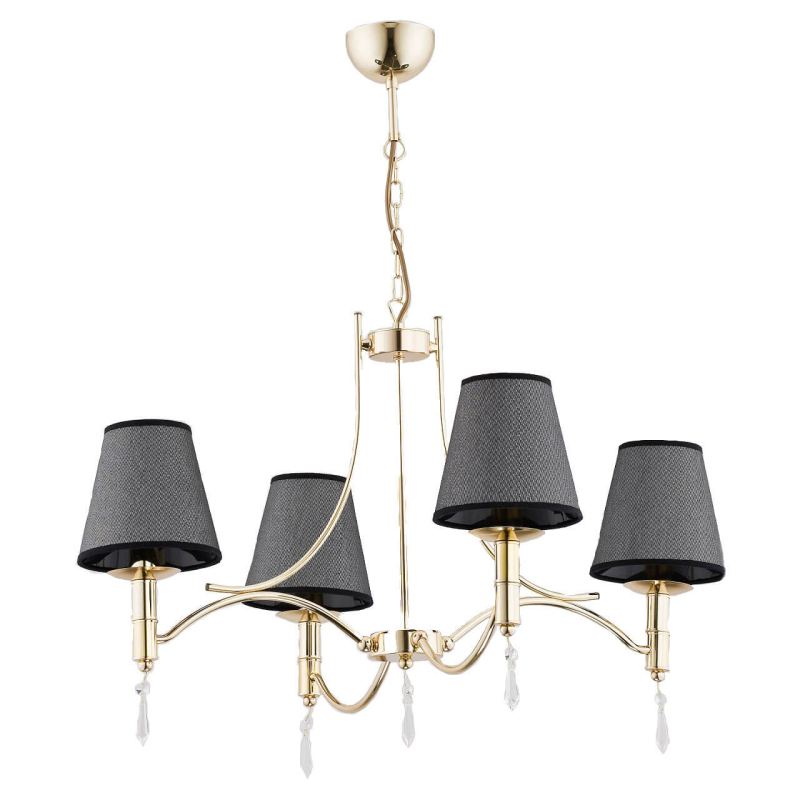 Подвесная люстра Alfa Abil Gold 23024