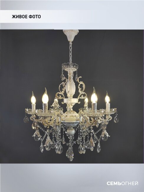 Подвесная люстра Wedo Light Brajn WD3530/6H-WG-CL