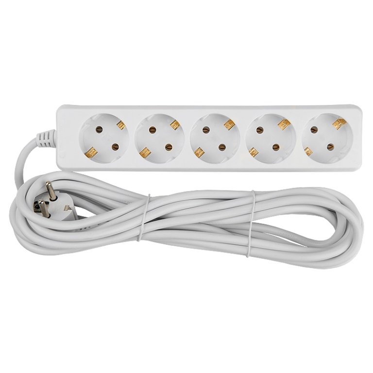 Удлинитель бытовой General GES-16-3x100-5-5m 470011