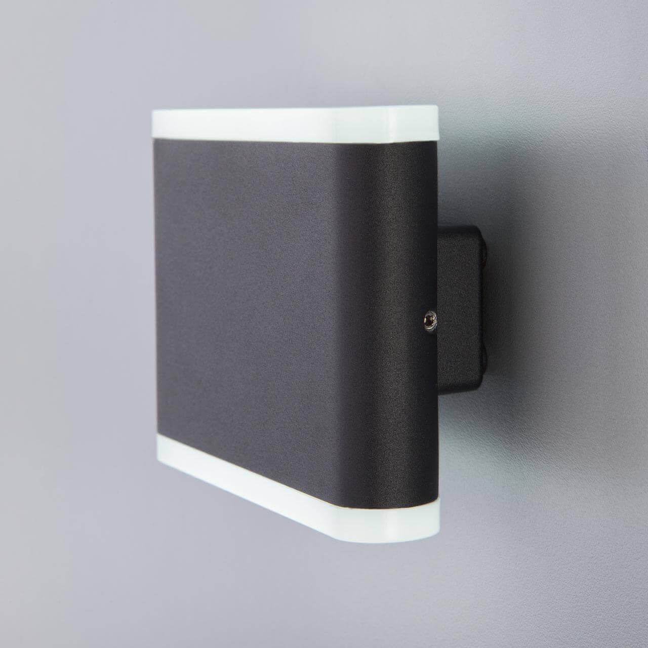 Уличный настенный светодиодный светильник Elektrostandard 1505 Techno Led Cover чёрный 4690389128073