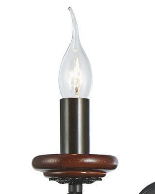 Бра Lumien Hall Байон W17028/1LBCG