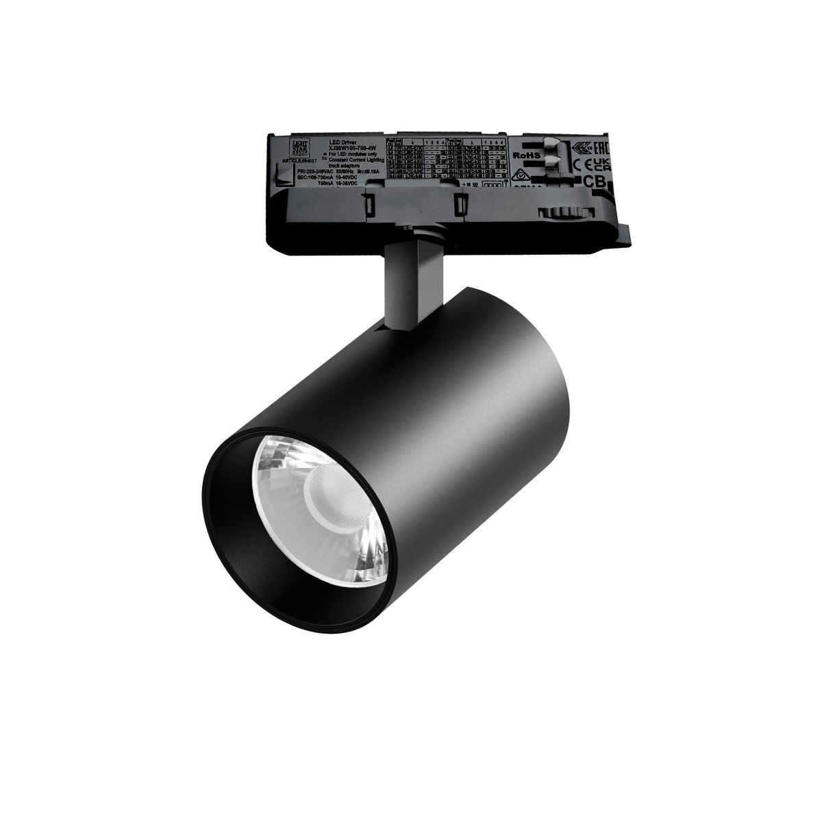 Трековый трехфазный светильник Quattro LED 15G с адаптером Lightstar Alta Base A5337QT15G