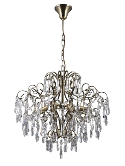 Подвесная люстра Elvan LU-33473/6-E14-Br