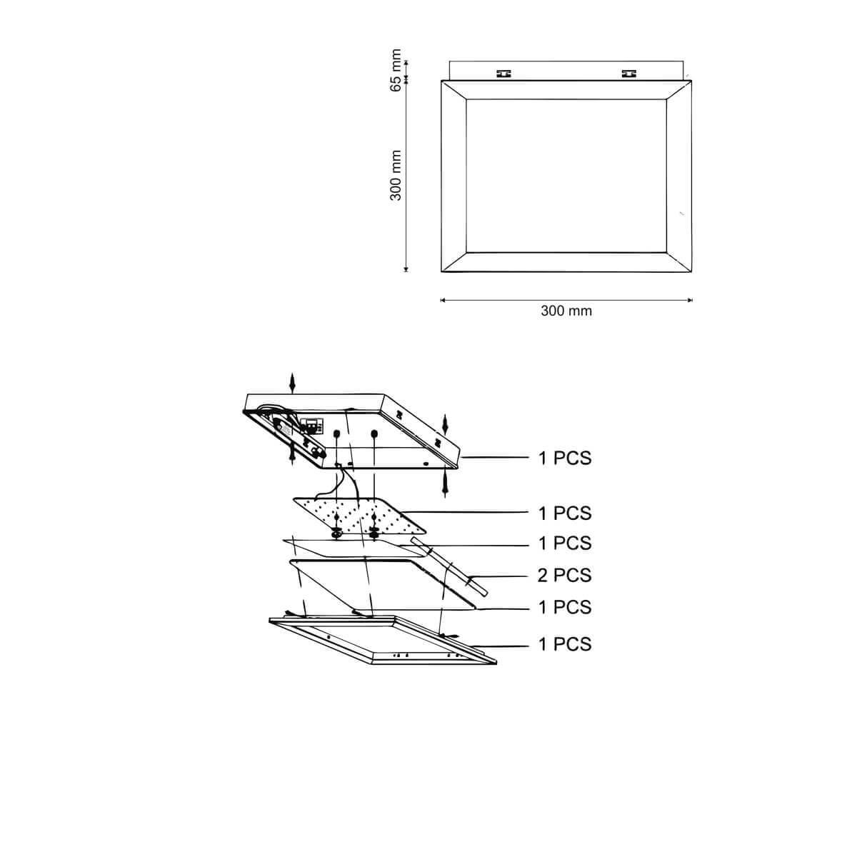 Потолочный светильник Lucia Tucci Pietra Isola 130.3