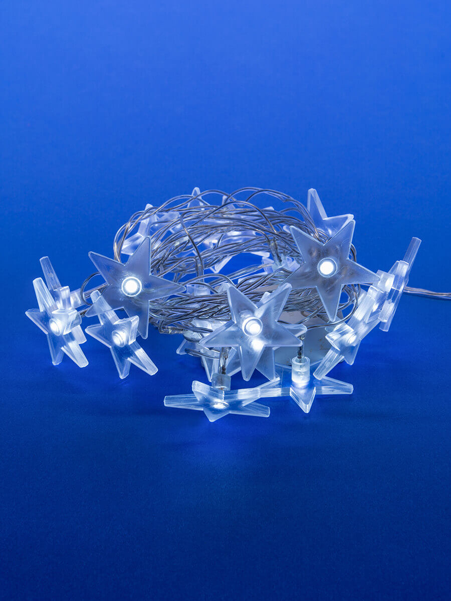 Светодиодная гирлянда Uniel (07920) звездочки 220V белый ULD-S0280-020/DTA White IP20 STARS