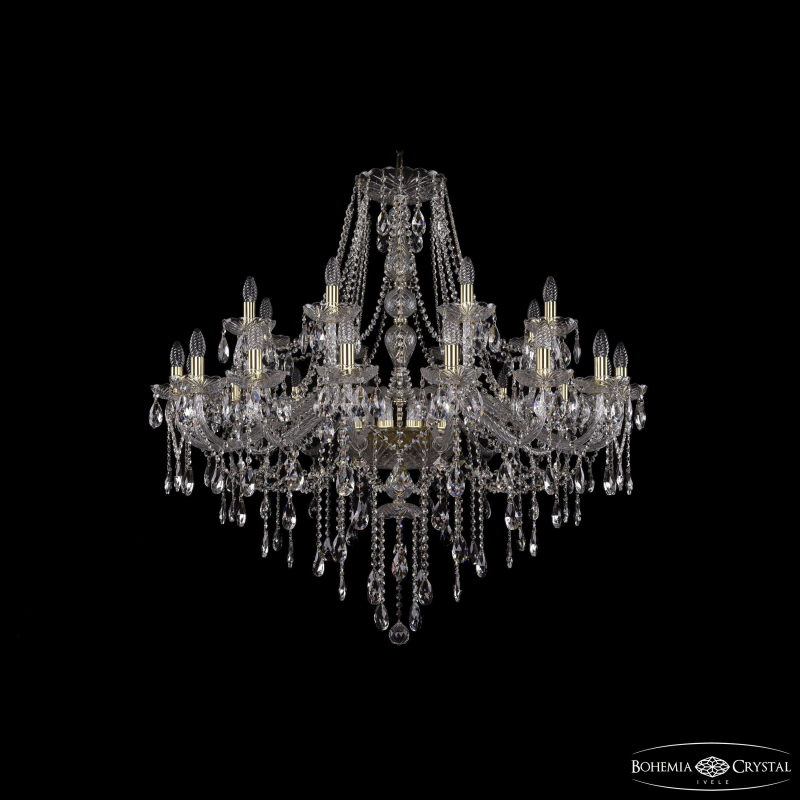 Подвесная люстра Bohemia Ivele Crystal 1415/16+8/400 G