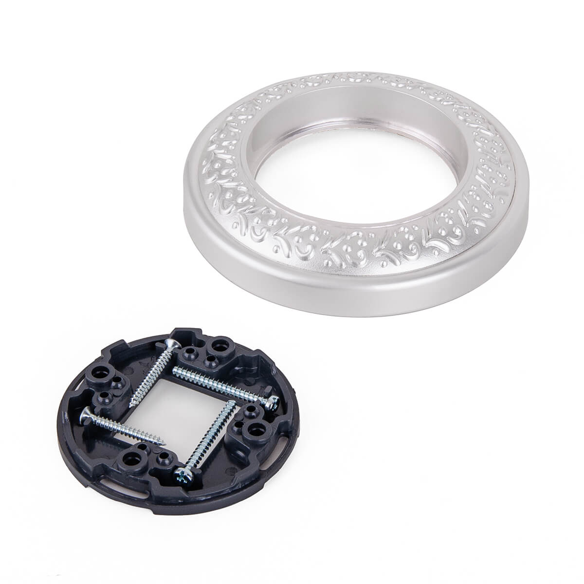 Рамка Werkel Antik Runda на 1 пост жемчужный WL70-frame-01 4690389106491