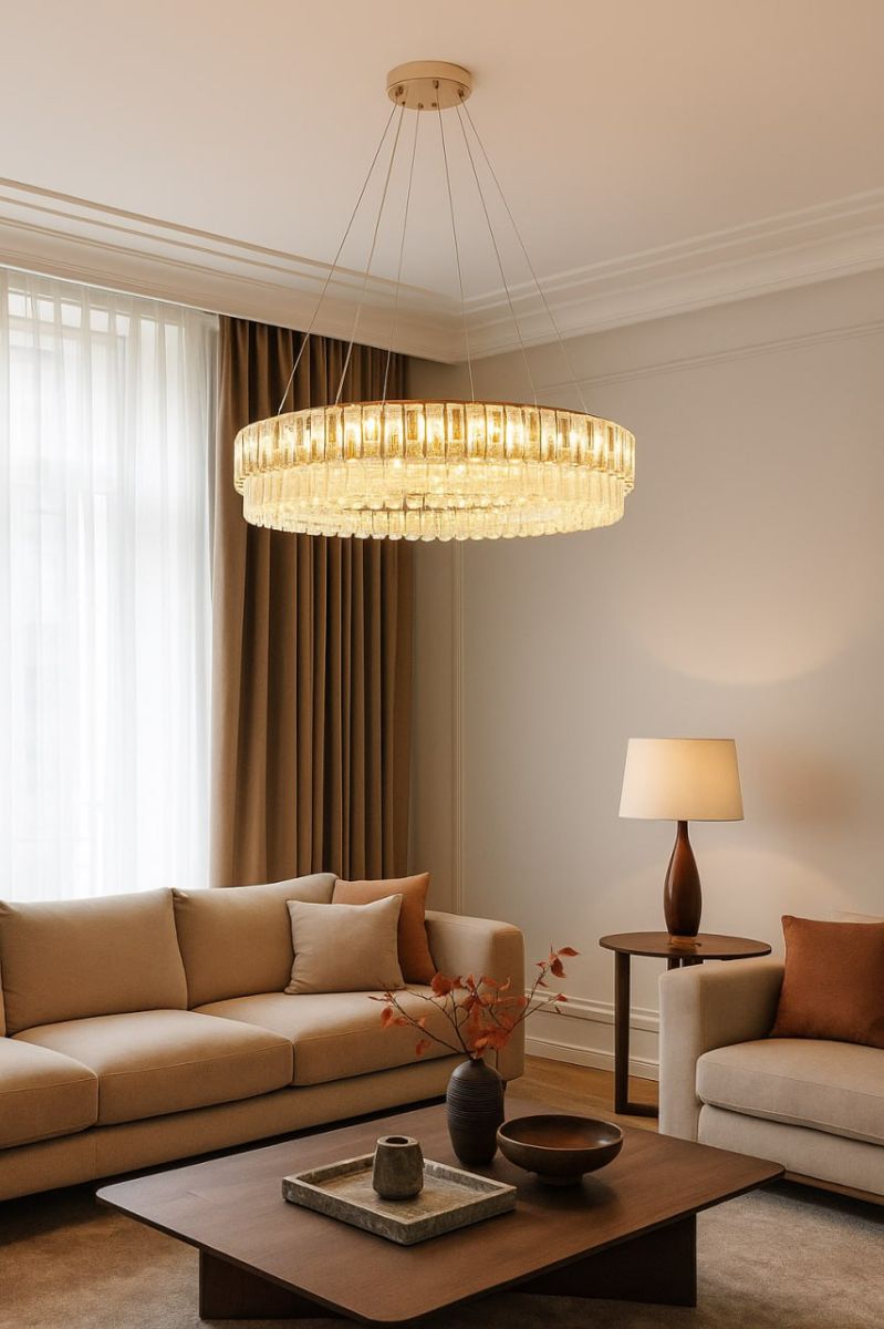 Подвесная люстра Modelux ML.7039.800 GD