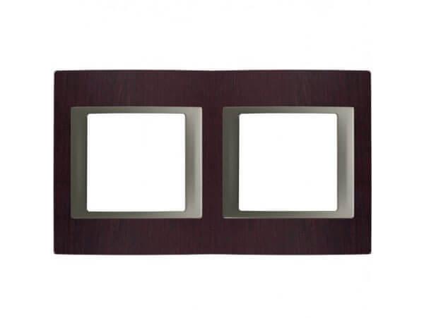 Рамка 2-постовая Schneider Electric Unica Top MGU66.004.2M2