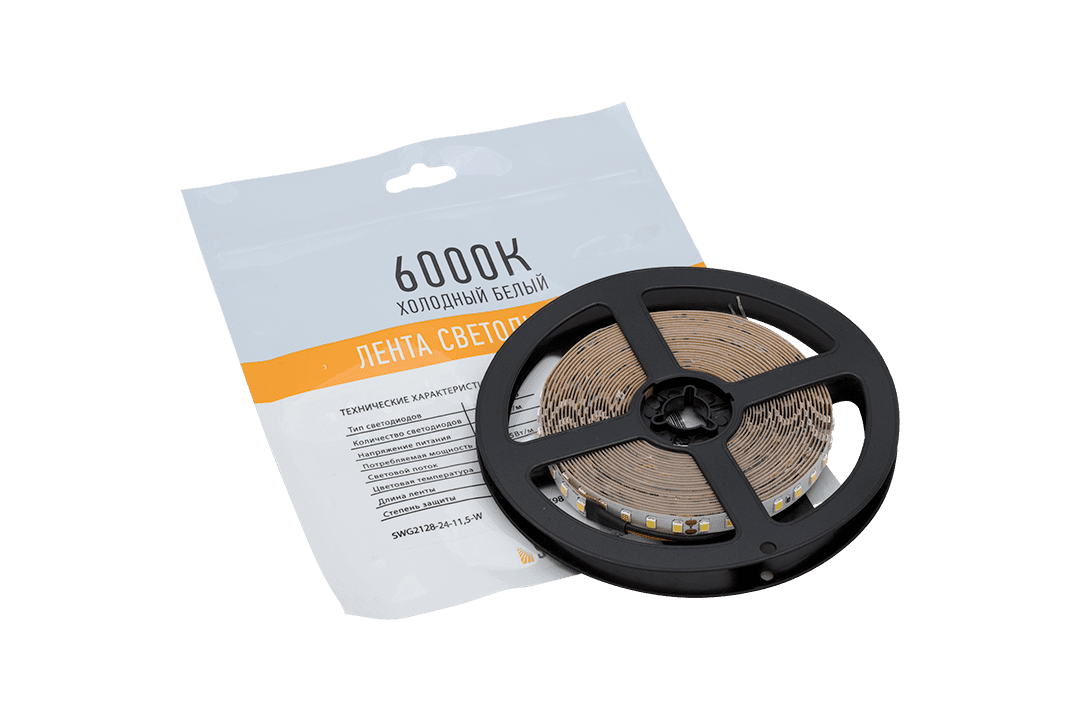 Светодиодная лента SWG SWG2P128-24-11.5-W 003598