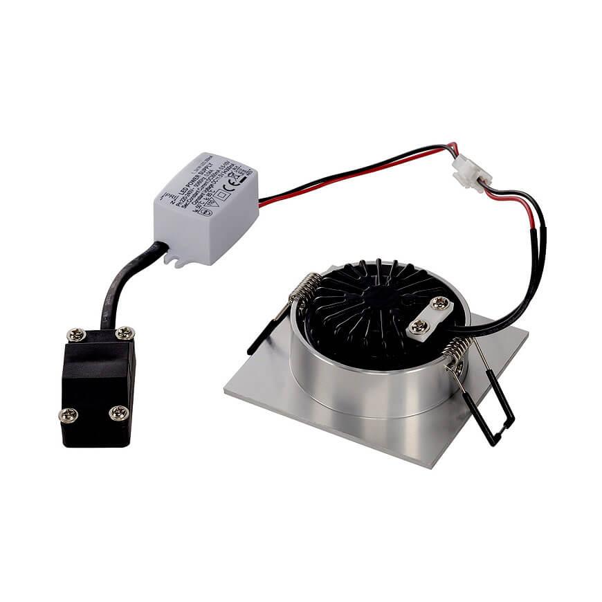 Встраиваемый светодиодный светильник SLV New Tria Led DL Round Set 113901