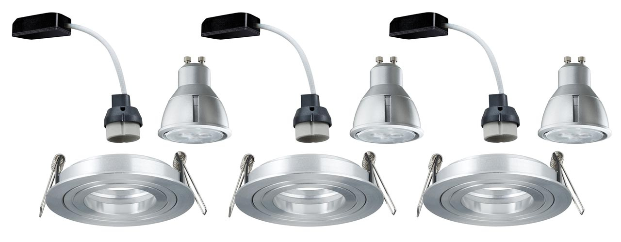 Встраиваемый светодиодный светильник Paulmann Drilled 92623