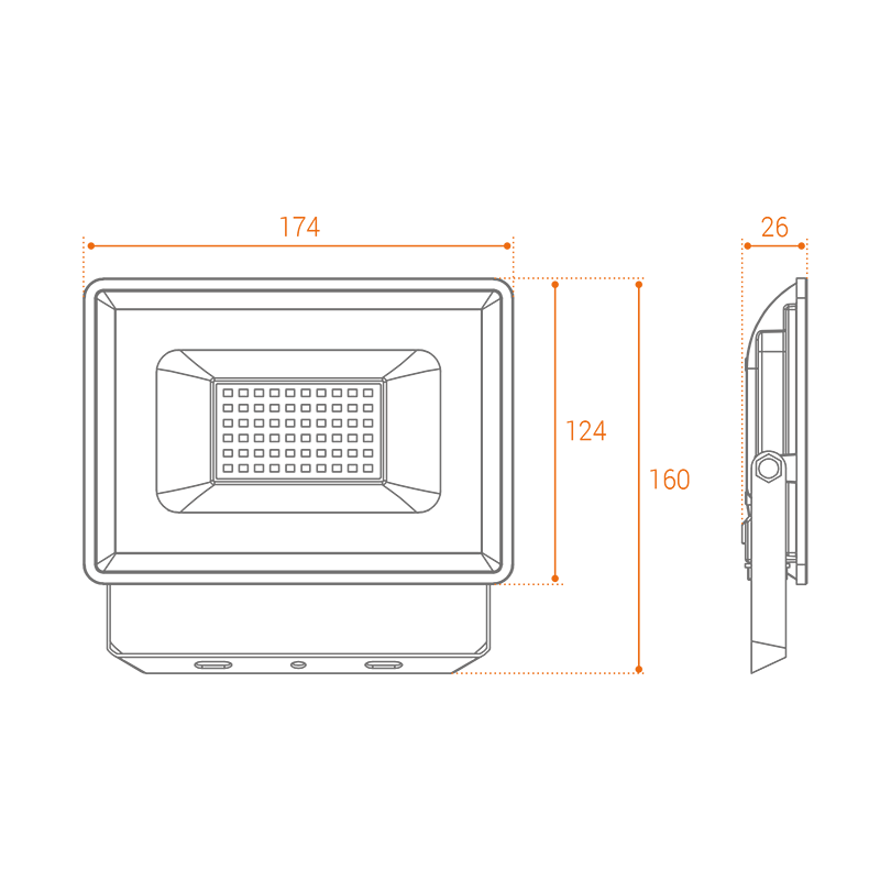 Прожектор Wolta WFL-50W/06