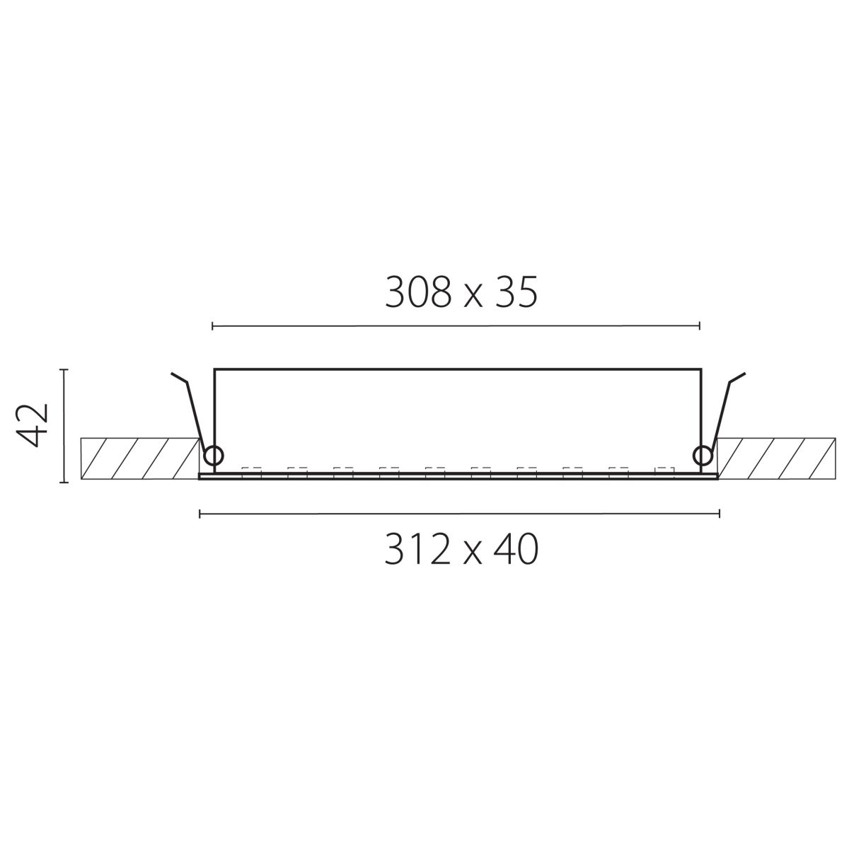 Встраиваемый светильник Lightstar Guarda 082346