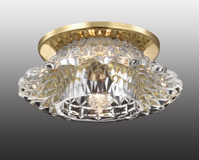 Встраиваемый хрустальный светильник Novotech Enigma 369924