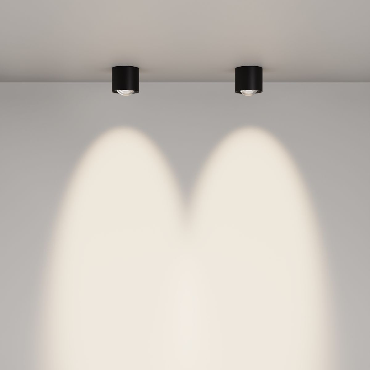 Накладной светильник Maytoni Lens C217CL-15W4K-B