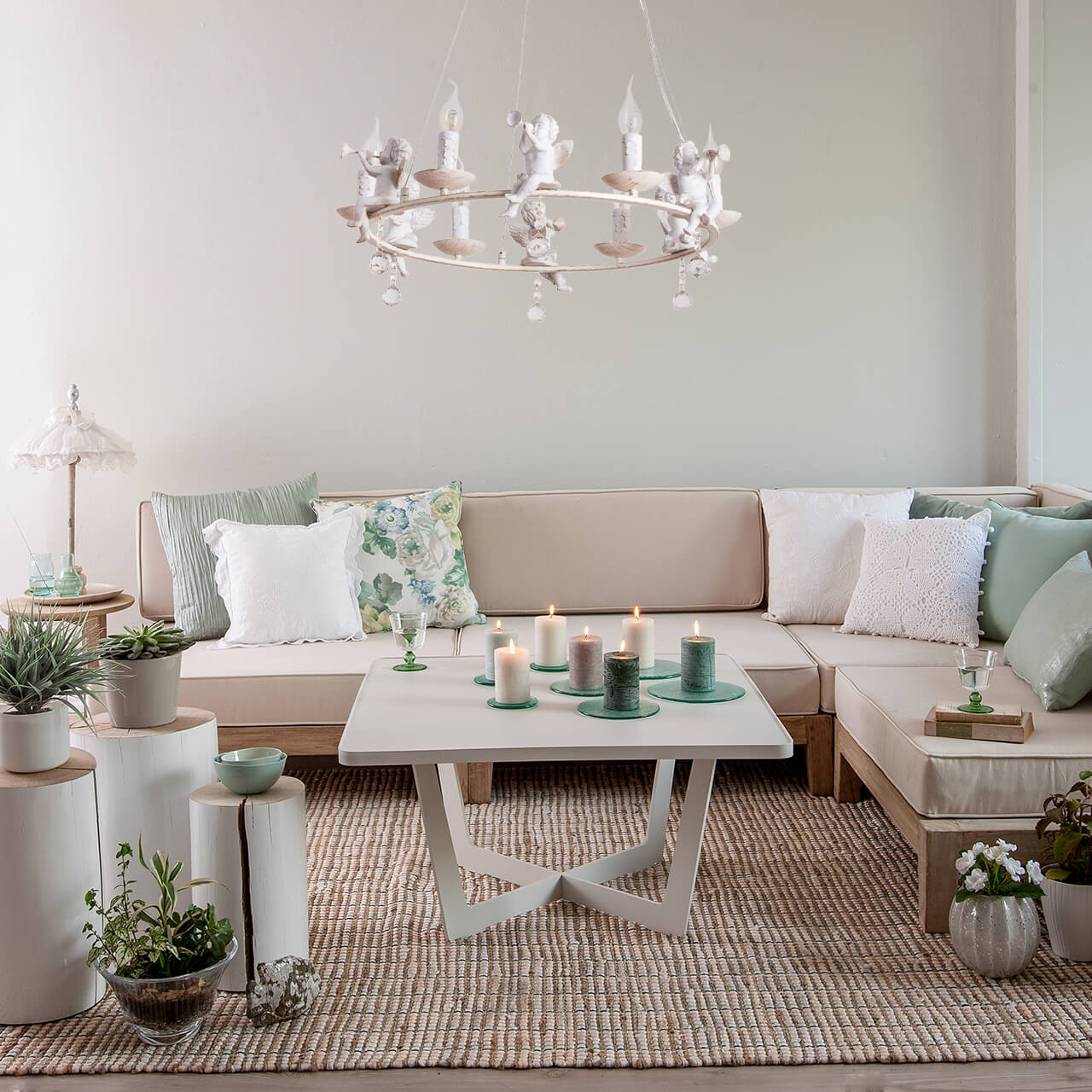 Подвесная люстра Arte Lamp Amur A1133SP-6WG