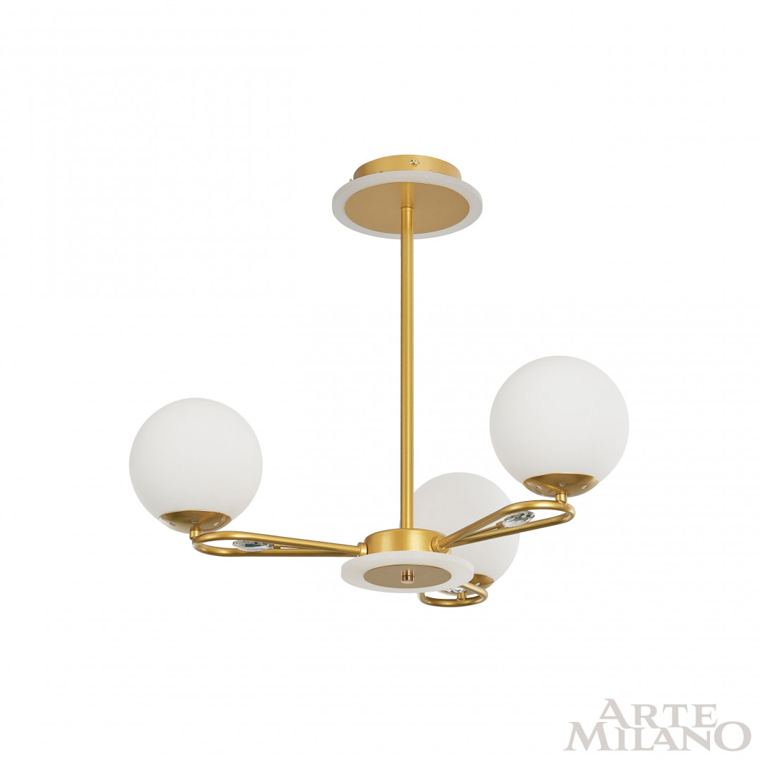 Люстра на штанге Arte Milano Neapolis 277138/3 GD