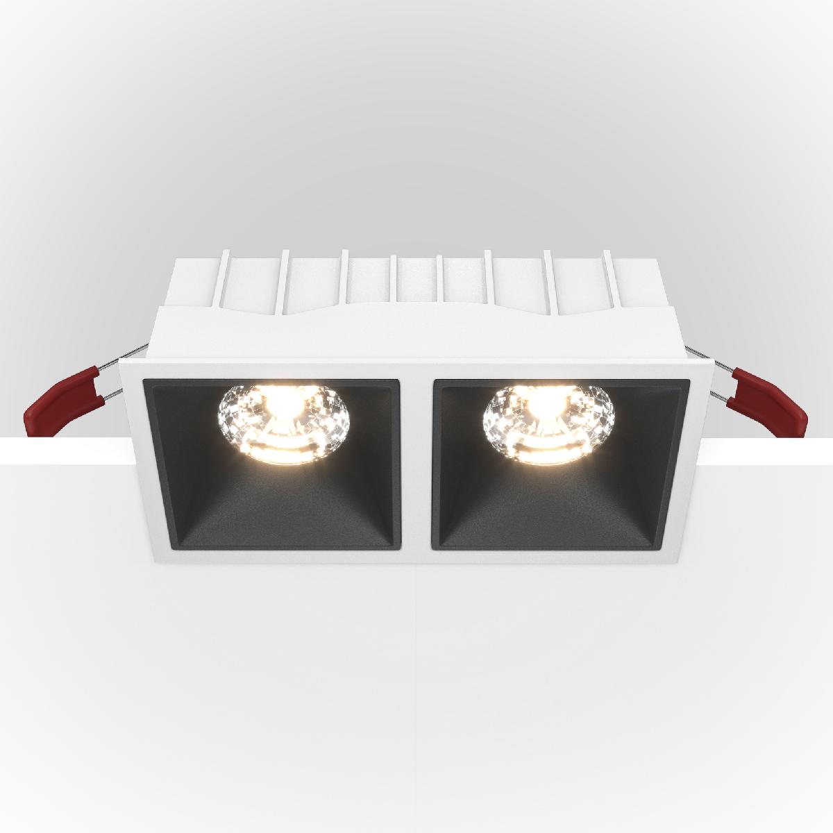 Встраиваемый светильник Maytoni Technical Alfa LED DL043-02-15W4K-D-SQ-WB