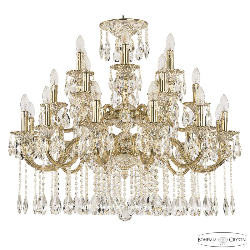 Подвесная люстра Bohemia Ivele Crystal Verona 72101/12+6+6/300/2d A GW