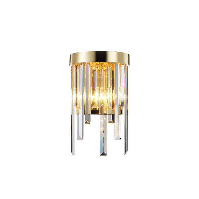 Настенный светильник Lumien Hall Dzhillian LH0048/2W-GD-CL