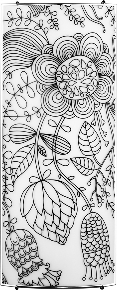 Настенно-потолочный светильник Nowodvorski Blossom Black 5603