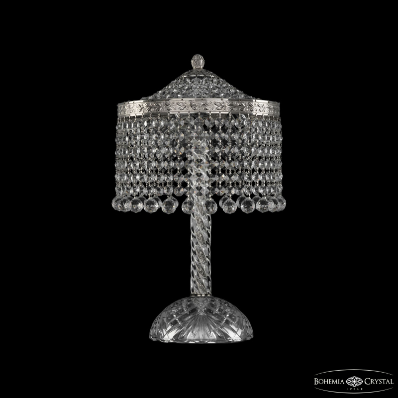 Настольная лампа Bohemia Ivele Crystal 19201L4/25IV Ni Balls
