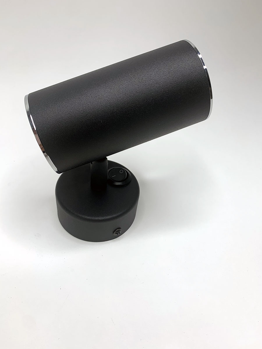 Накладной спот Elvan ST-12011-GU10-Bk