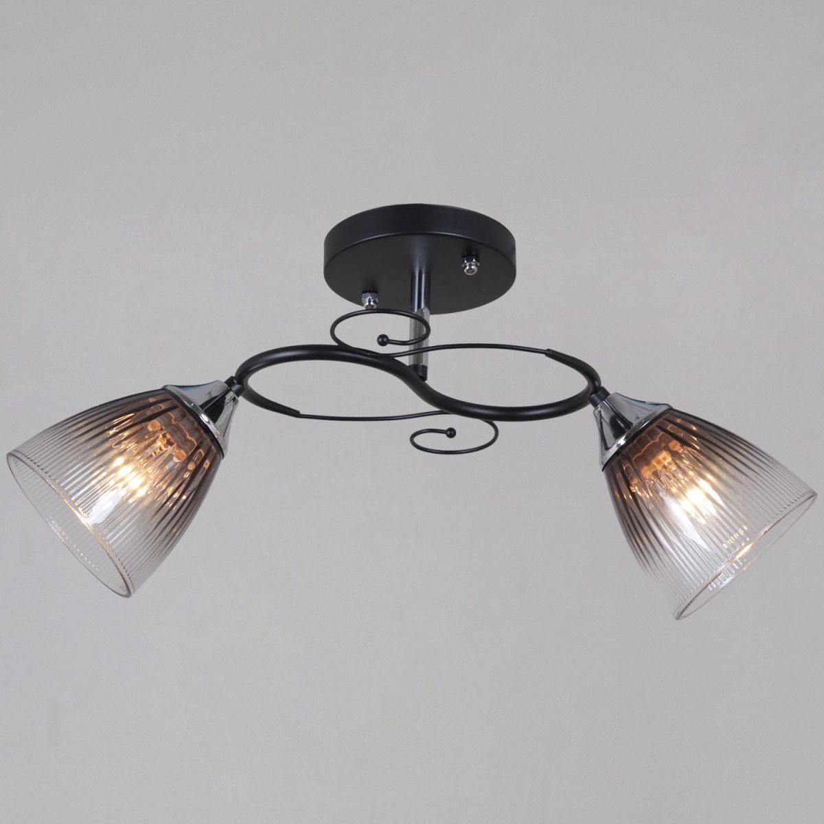 Потолочный светильник Reluce 13560-0.3-02 BK+CR